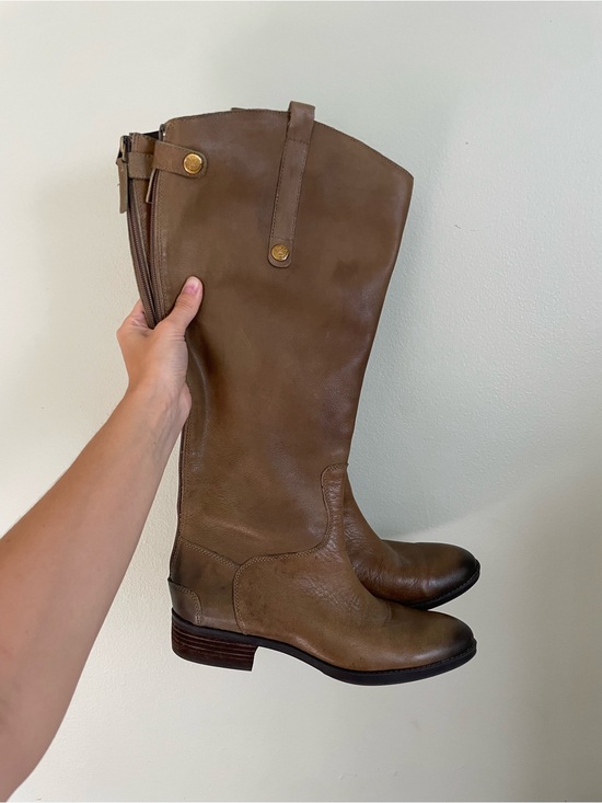 Sam Edelman Shoes - Sam Edelman Penny Brown Leather Boots